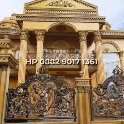 pintu pagar klasik - 006