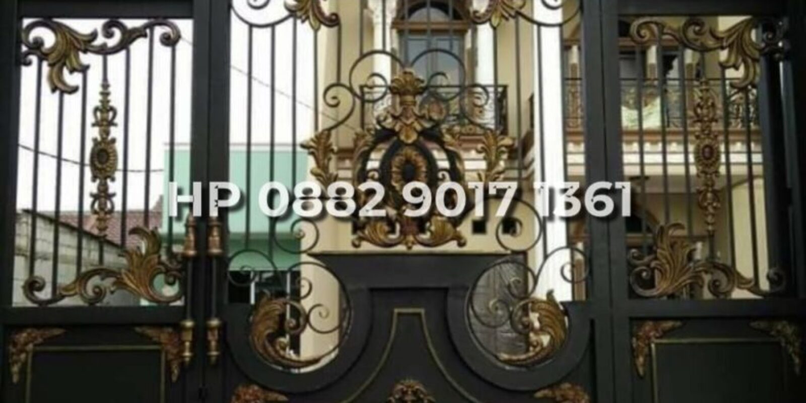 pintu pagar klasik - 007