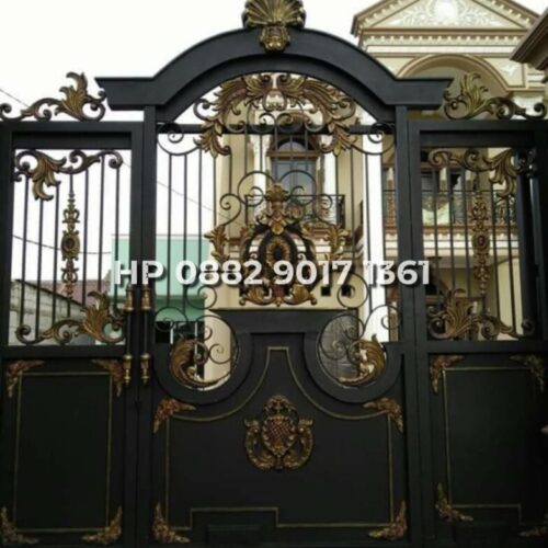 pintu pagar klasik - 007