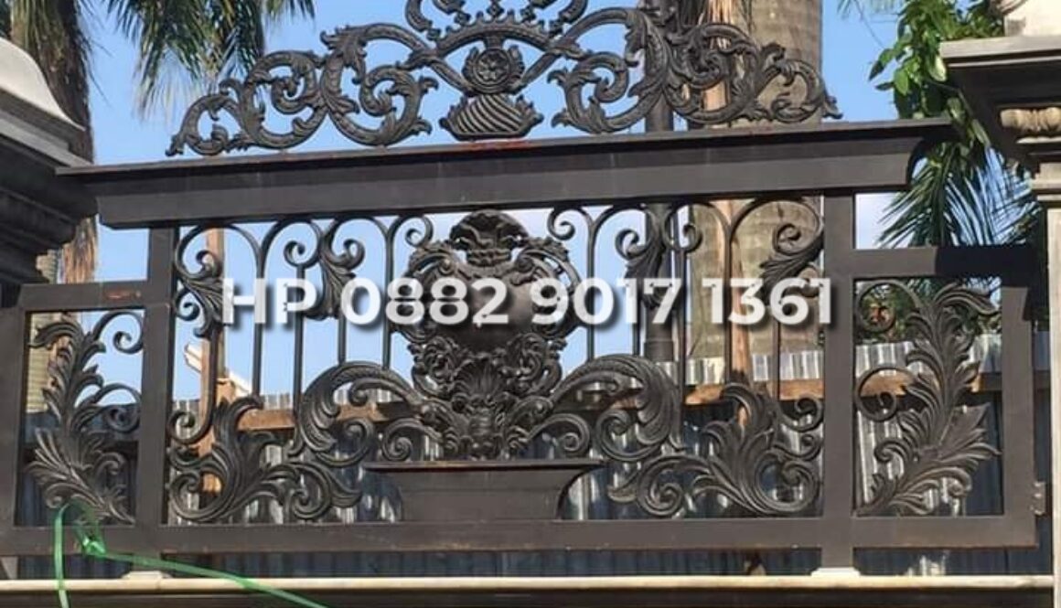 pintu pagar klasik - 017 pintu pagar klasik - 017