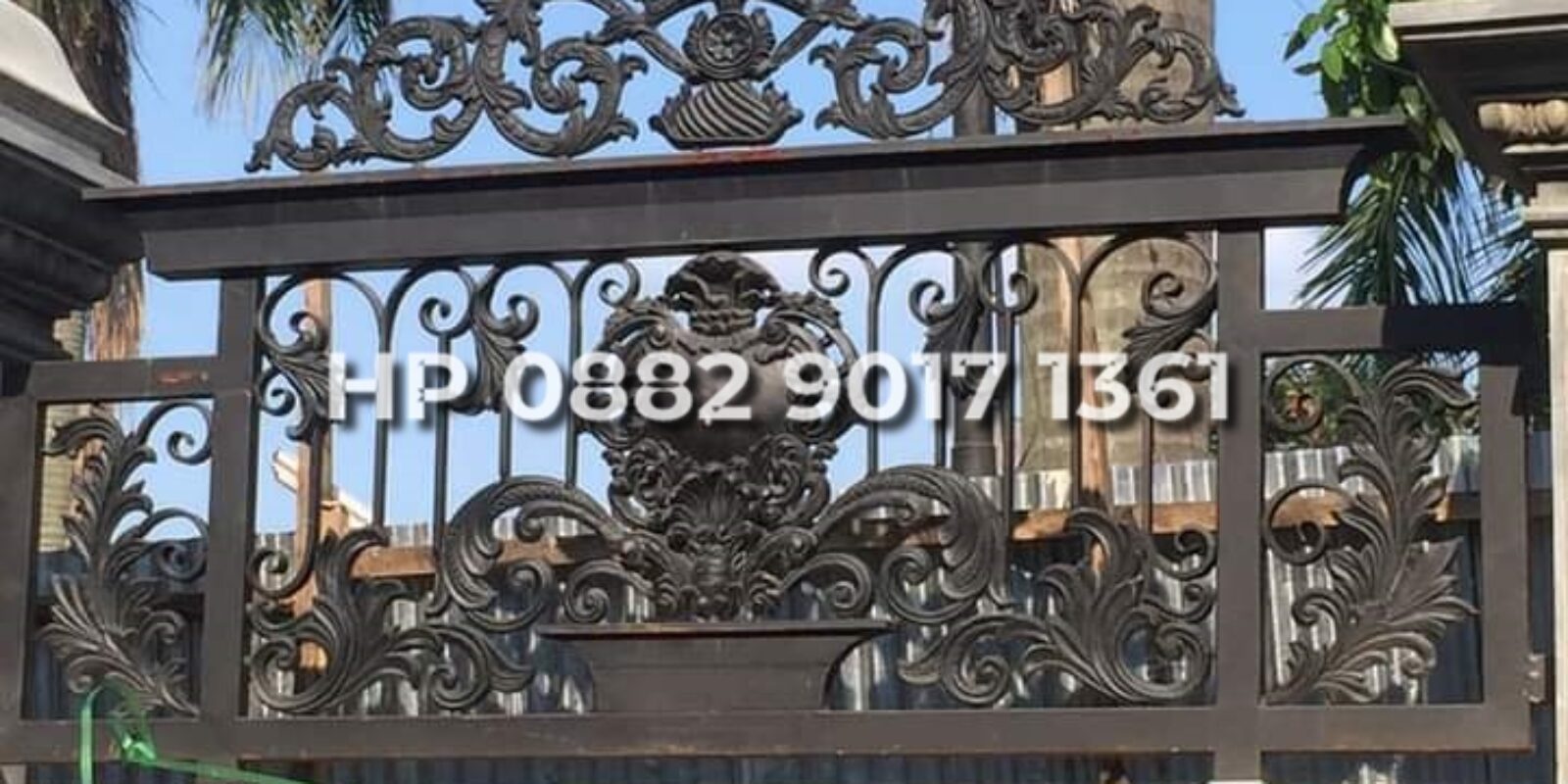 pintu pagar klasik - 017 pintu pagar klasik - 017