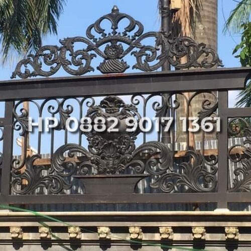 pintu pagar klasik - 017