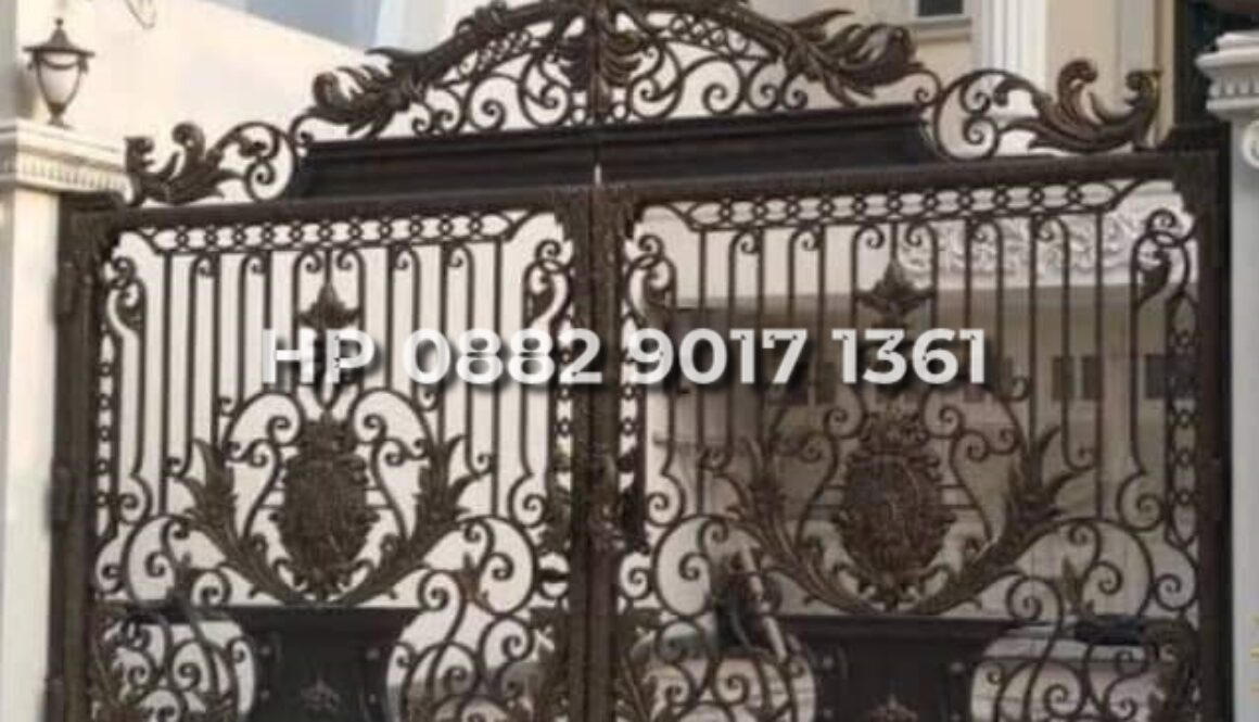 pintu pagar klasik - 022 pagar klasik