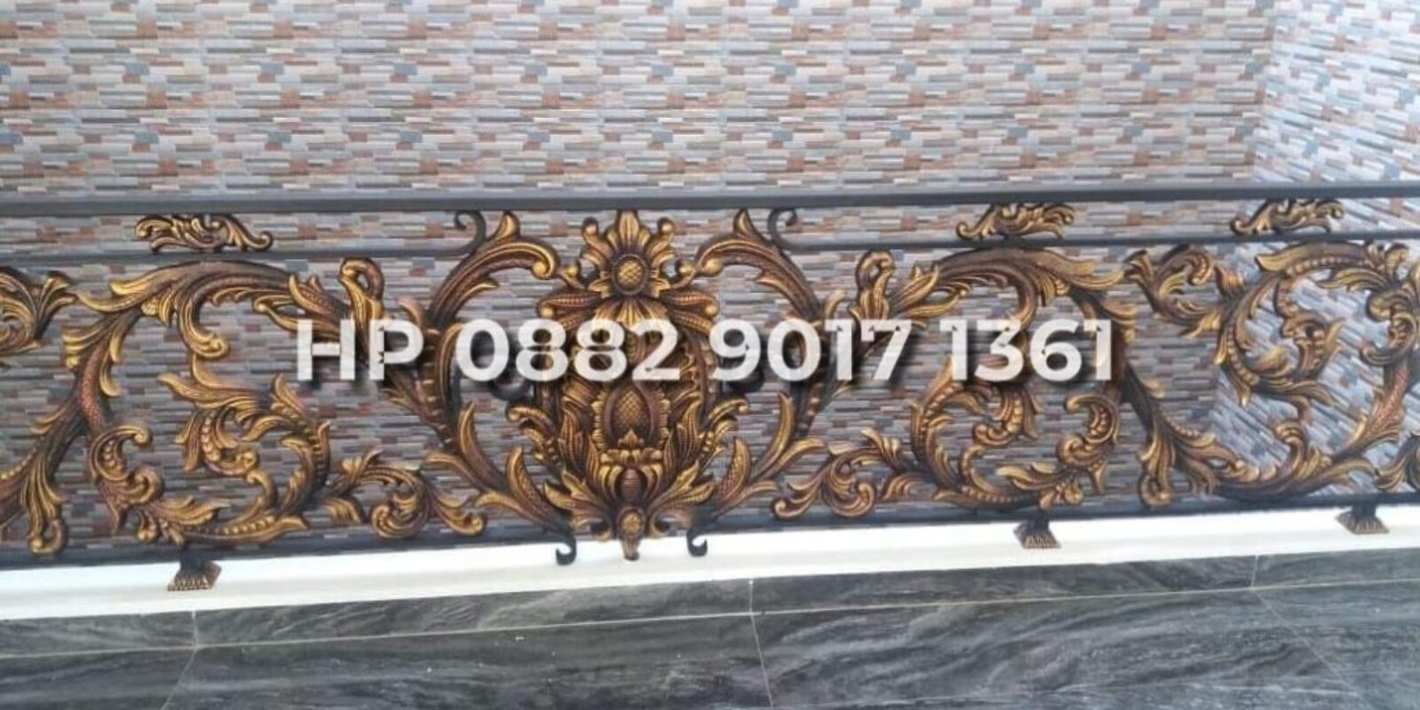 railing tangga klasik - 019 railing tangga klasik - 019